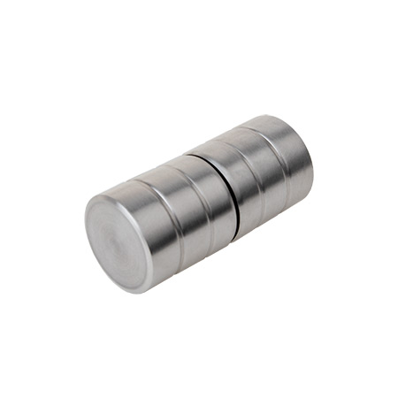 Ручка-кнопка дверная Avers HK-3802-INOX/201